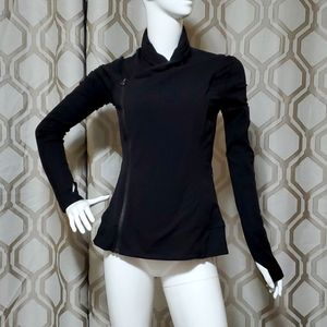 Black Lulu Lemon Wrap Jacket